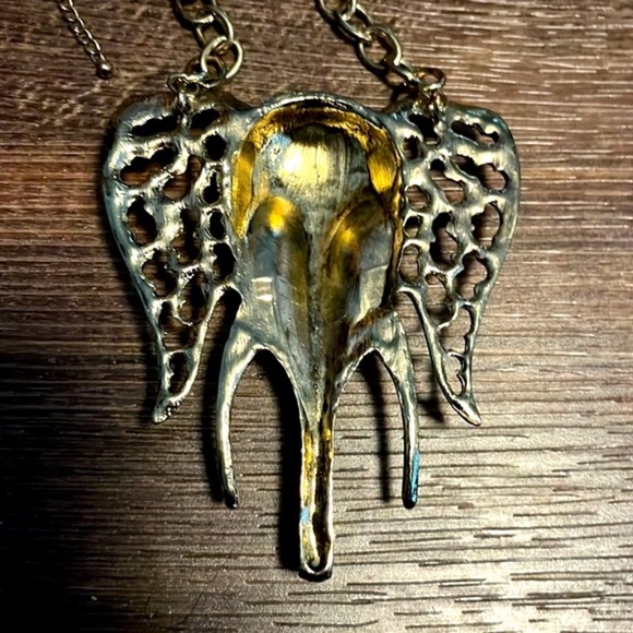 Elephant Pendant Necklace Choker - Picture 4 of 5